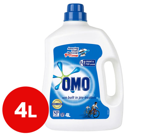 OMO Active Clean Laundry Liquid Detergent 4L